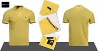 jogging tee shirt cotton polo ralph lauren man five yellow